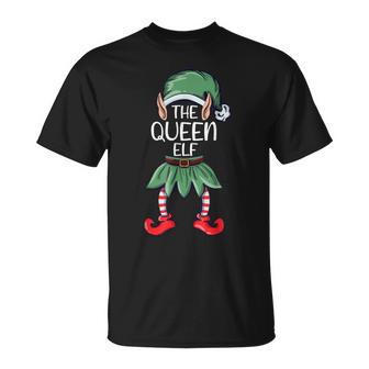 La Reina Elfo Navidad Familia Grupos Elfo Camiseta unisex - Regaloses