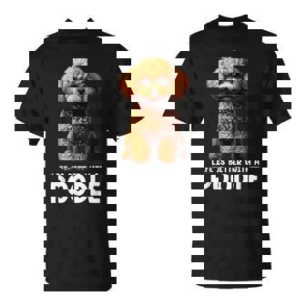 Laida Es Mejor Con Un Perro Caniche Amante Del Caniche Propietario Cachorro Camiseta unisex - Regaloses