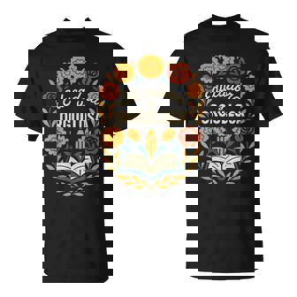 Latina Teacher Bilingual Educator Spanish Heritage Empower T-Shirt | Mazezy