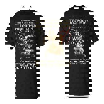 Le Croisé Chevalier Templier Jeuis La Tempête Manche Longue T-Shirt - Cadeauxyz