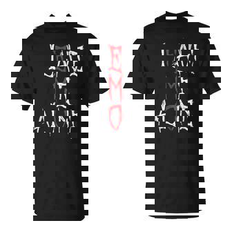 Leave Me Alone Emo Esthétique Gothcène Alternative Musique T-Shirt - Cadeauxyz