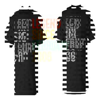 Legend February 2006 20Th Birthday 20 Year Old T-Shirt | Seseable FR