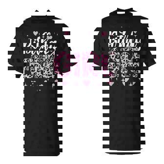 Leopard Cheetah Birthday Girl Animal Party T-Shirt | Seseable CA