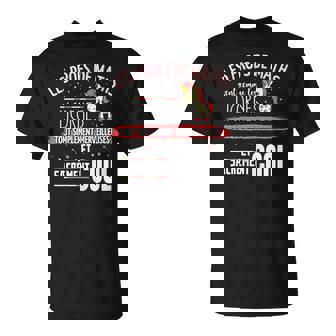 Les Profs De Mathsont Des Licornes Prof De Maths T-Shirt - Cadeauxyz