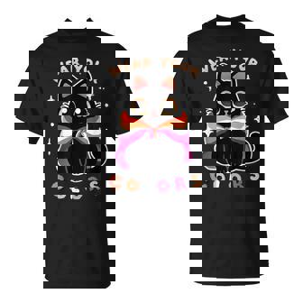 Lesbiana Orgullo Lgtb Gato Mono Camiseta unisex - Regaloses