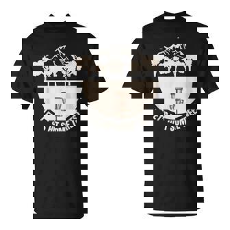 Let's Hit Some Trees Disc Golf Lovers Disc Golf Player T-Shirt | Mazezy