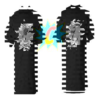 Lettre C Nom Deuper-Héros Comic Lettre Rétro Costume T-Shirt - Cadeauxyz