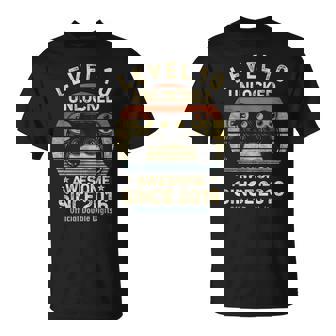 Level 10 Unlocked Official Double Digit 10Th Birthday Gaming T-Shirt - Monsterry