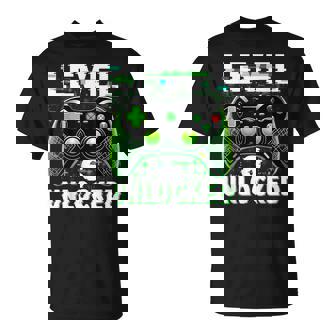 Level 6 Unlocked Video Gamer Geek 6Th Birthday T-Shirt | Mazezy