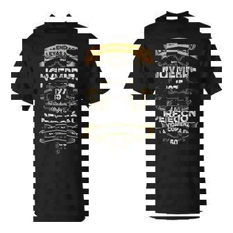 Leyendas Noviembre 1975 Hombre 50 Años Cumpleaño Camiseta unisex - Regaloses