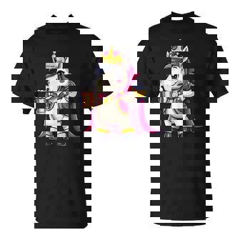 Licorne Drôle Avec Bière T-Shirt - Cadeauxyz