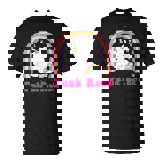 Licornearcastique Arc-En-Ciel Drôle Musique Punk T-Shirt - Cadeauxyz
