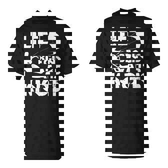 Life Begins At 15 Knots Kitesurfing Kiteboarding Surfing T-Shirt | Mazezy