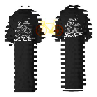 Life Is Just Better On a Bicycle Cycling Biking T-Shirt | Mazezy