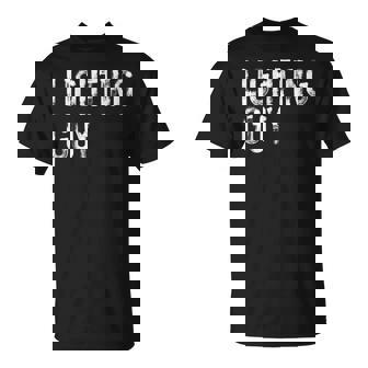 Lighting Guy Stage Crew Theatre T-Shirt - Thegiftio