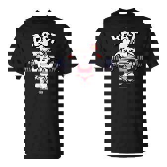 Linda Oveja Bestia Lindo Divertido Gimnasio Entrenamiento Es Fitness Camiseta unisex - Regaloses