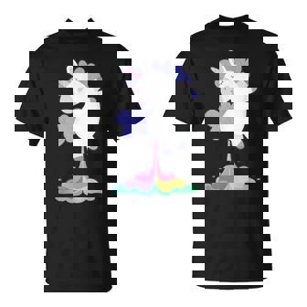 Lindo Colorido Unicornio Mágico Arco Iris Pedo Kawaii Regalo Camiseta unisex - Regaloses