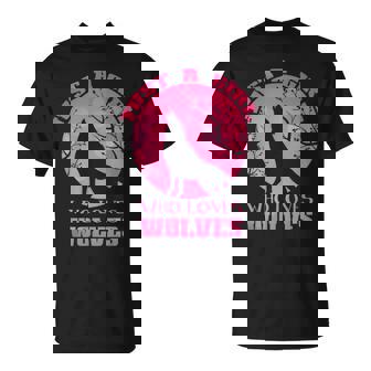 Lobo Animalalvaje Aullido Manada Lobos Camiseta unisex - Regaloses