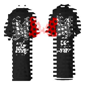 Lola Mouse Family Vacation Bow T-Shirt - Thegiftio