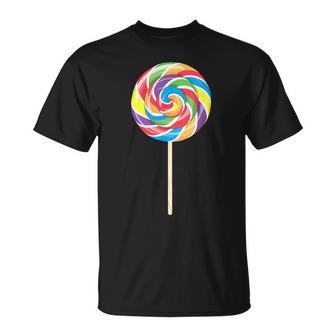 Lollipop Camicia Uomo Donna Bambini Rainbowucker Candy Costume Maglietta - Novitaregali