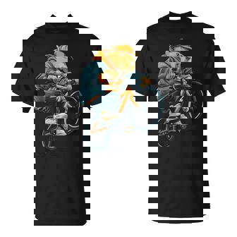 Look De Capibara Genial Con Bicicleta Para Niños Y Niñas Camiseta unisex - Regaloses