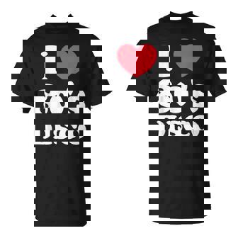 I Love 80S ディスコミュージック レトロディスコ Tシャツ - Kawaiitshirt