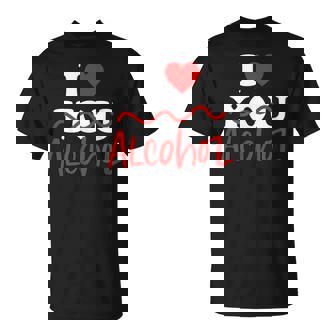 I Love Alcool T-Shirt - Cadeauxyz