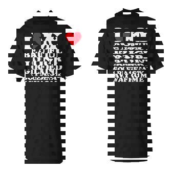 I Love My Beautiful Younger Girlfriend So Please Stay Away T-Shirt - Thegiftio