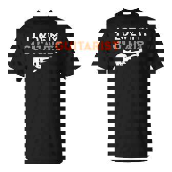 I Love My Guitarist Couple Instrument De Musique T-Shirt - Cadeauxyz