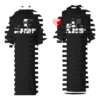 I Love Heart Fitness Ejerciciador De Entrenamiento In Mangas Camiseta unisex - Regaloses