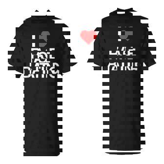 I Love Heart Rage Baiting Gen Z College Unhinged Meme T-Shirt - Monsterry