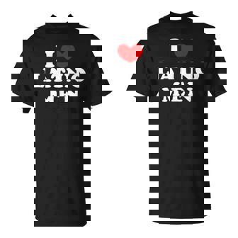 I Love Latino Men I Heart Latino Men T-Shirt | Mazezy