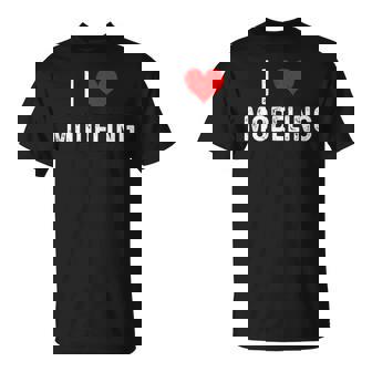 I Love Modeling Heart Analytics Forecasting Models Data T-Shirt | Mazezy