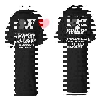 I Love My Super Hot Police Officer Boyfriend Fun Girlfriend T-Shirt - Thegiftio