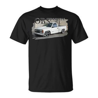 Lowered 90S Single Cab 1500 Obs Truck T-Shirt - Thegiftio UK