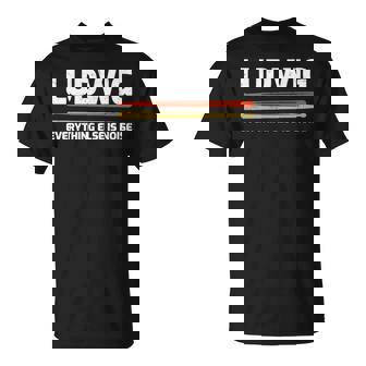 Ludwig Everything Else Is Noise クラシック音楽ドラムスティック 長袖tシャツ Tシャツ - Kawaiitshirt