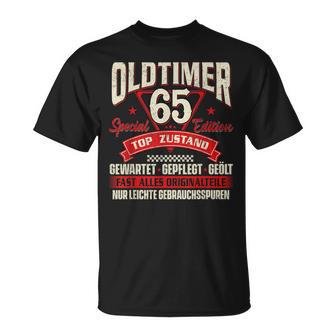 Lustig Oldtimer 65 Jahre Geburtstag Birthday T-Shirt - Geschenkecke