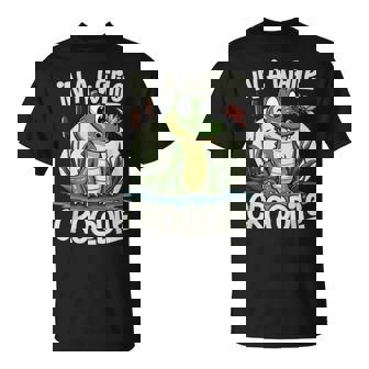 Lustige Alligator Liebhaber Krokodil Gator Cartoon Kinder T-Shirt - Seseable