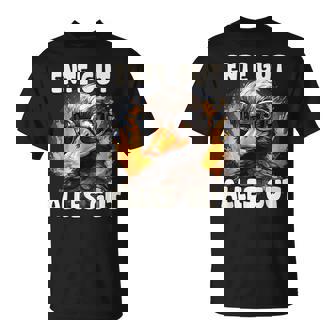 Lustige Ente Mitpruch Ente Gut Alles Gut Witziges Fun T-Shirt - Seseable