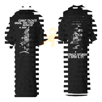 Lustiger Büropruch Manchmal Ist Daschönste An Meinem Job T-Shirt - Seseable