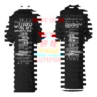 Lutefisk Who Will についてお子様に話さないでください。 Tシャツ - Kawaiitshirt