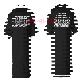 Ma Est Géorgienne Rien Ne M'effraie Géorgienne T-Shirt - Cadeauxyz