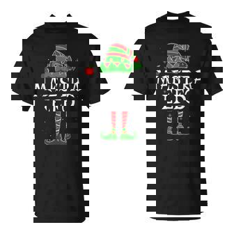 Maestra Elfo Familia Navidad Personalizado Divertido Camiseta unisex - Regaloses