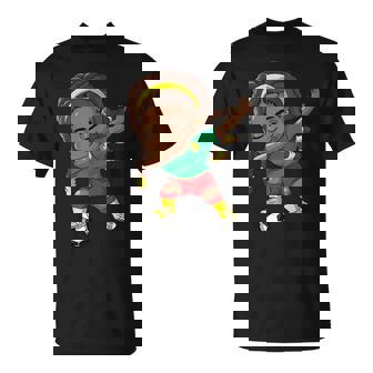 Maillot De Football Noir Pour Fille Cameroun T-Shirt - Cadeauxyz