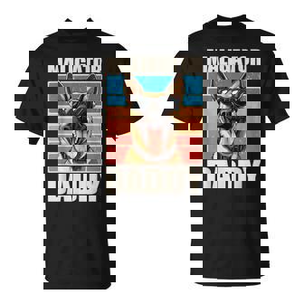 Malinois Dad Maligator Daddy Belgian Malinois T-Shirt - Monsterry