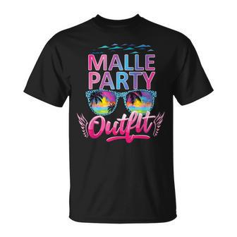 Malle Party Gruppen Frauen Mallorca Outfit Damen Party T-Shirt - Geschenkecke
