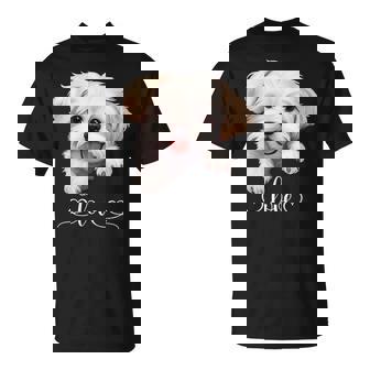 Maltese Love – Cute Small Dog Lover T-Shirt - Thegiftio