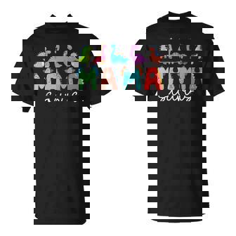 Mamasaurus T Rex Dinosaur Mama Saurus Mother's Day Mommy T-Shirt - Monsterry