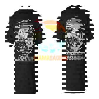 Mamasaurus T-Rex Dinosaurio Día De La Madre Mamá Madre Dino Camiseta unisex - Regaloses