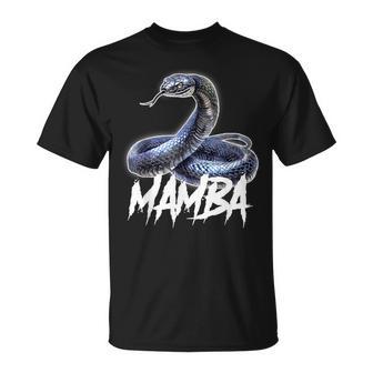 Mamba Snake Black Serpent T-Shirt - Thegiftio UK